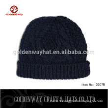 High Quality Cheap Custom 100% cotton beanie hat